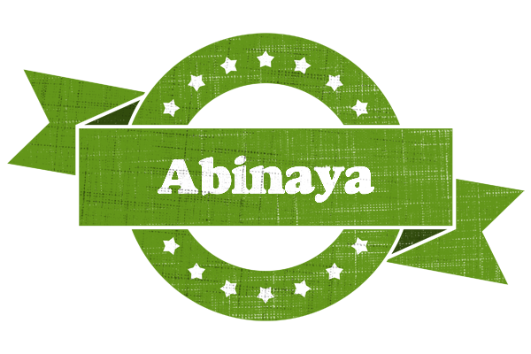 Abinaya natural logo