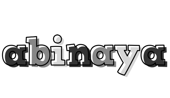 Abinaya night logo