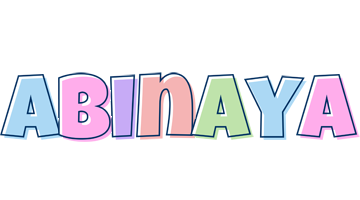 Abinaya pastel logo