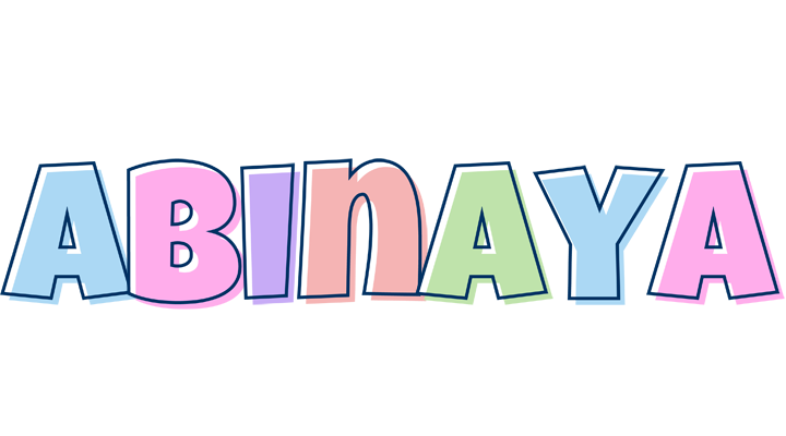 Abinaya pastel logo