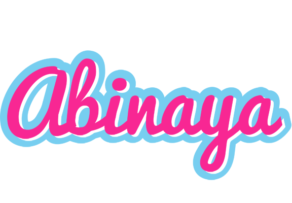 Abinaya popstar logo