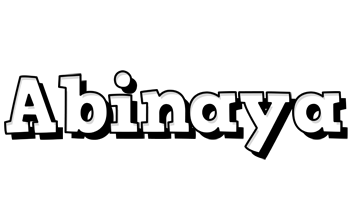 Abinaya snowing logo