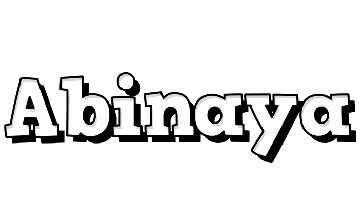 Abinaya snowing logo