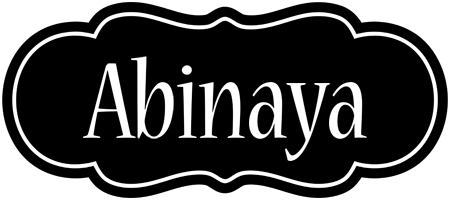 Abinaya welcome logo