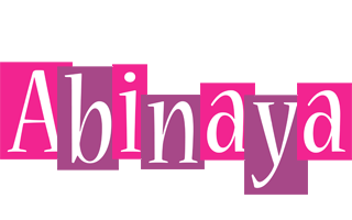 Abinaya whine logo