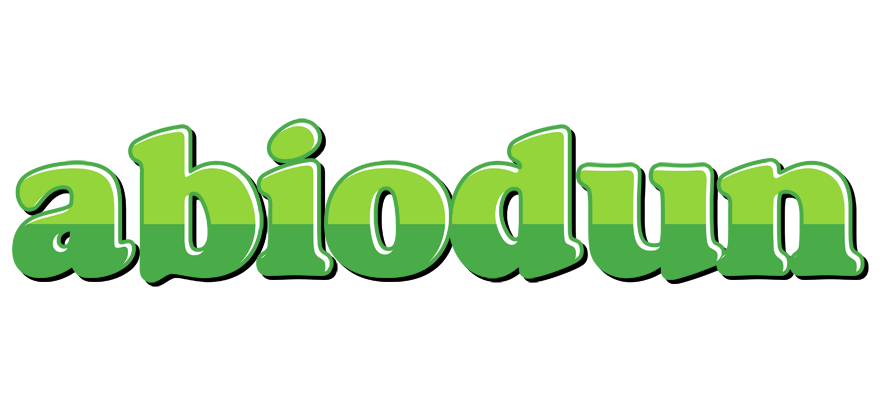 Abiodun apple logo