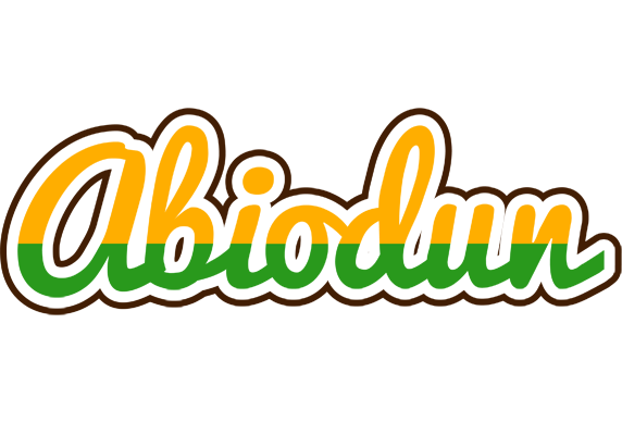 Abiodun banana logo