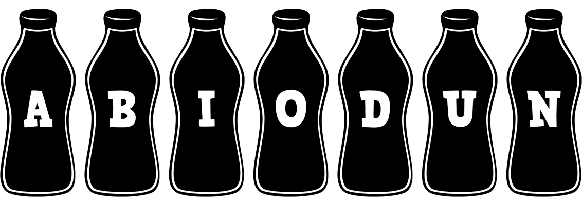 Abiodun bottle logo