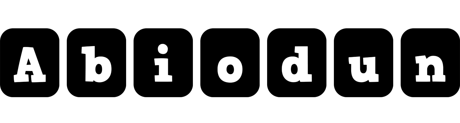 Abiodun box logo