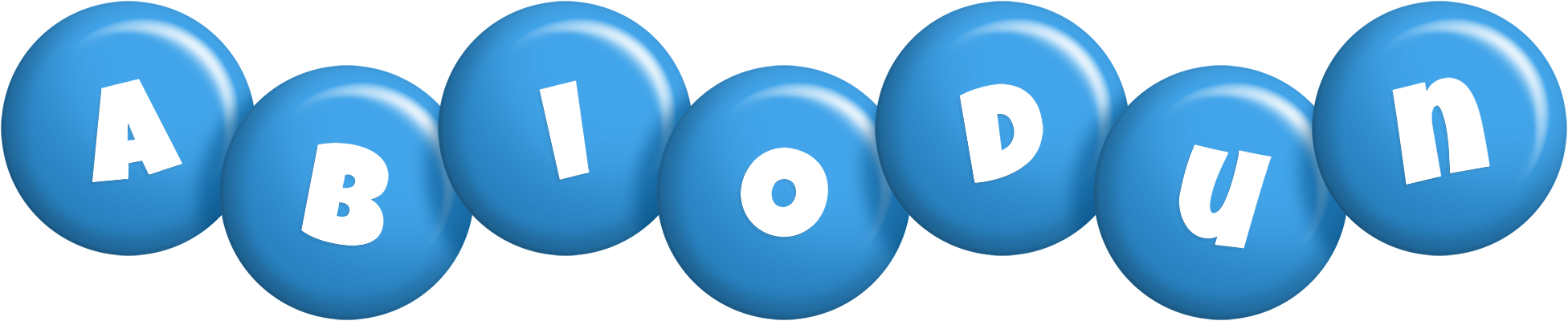 Abiodun candy-blue logo