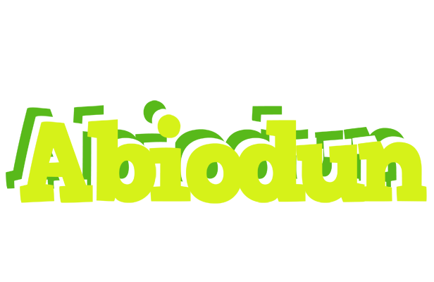Abiodun citrus logo