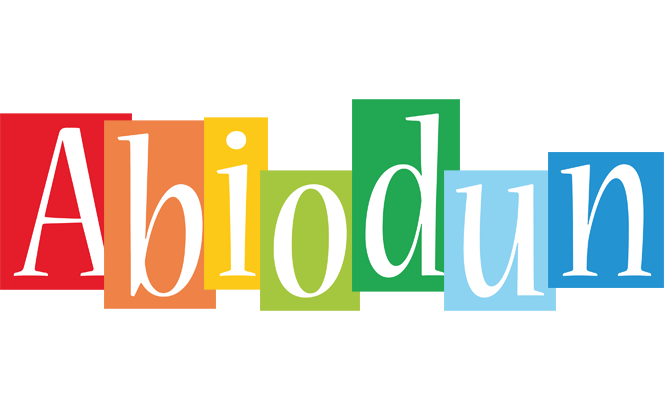 Abiodun colors logo