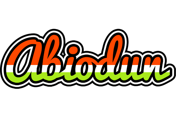 Abiodun exotic logo