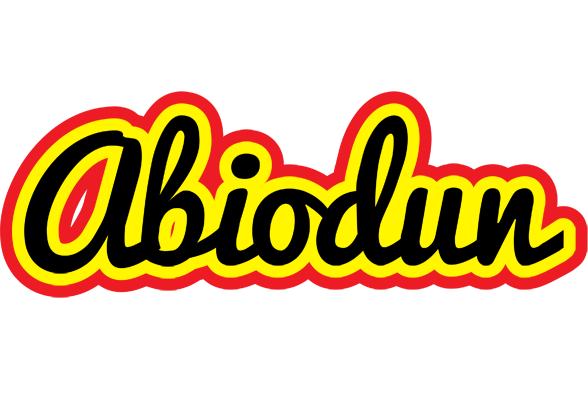 Abiodun flaming logo