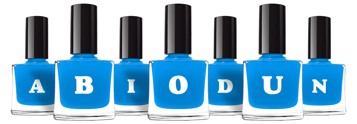 Abiodun glossy logo