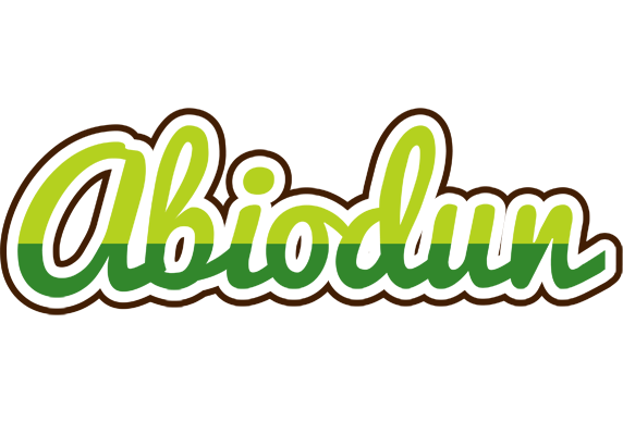 Abiodun golfing logo