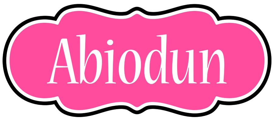 Abiodun invitation logo