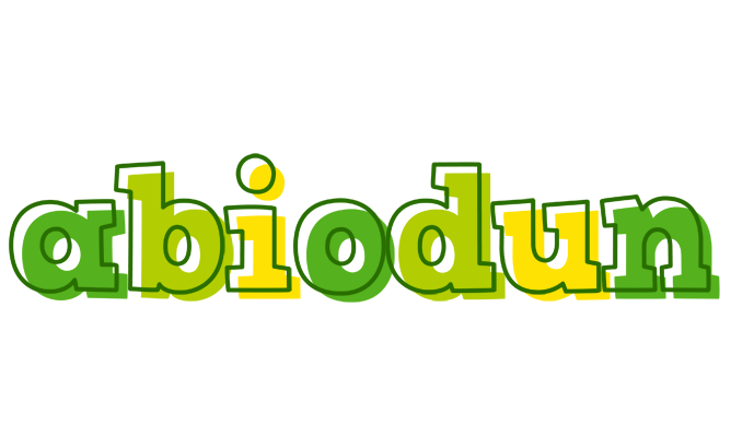 Abiodun juice logo