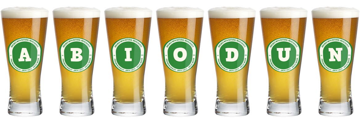 Abiodun lager logo