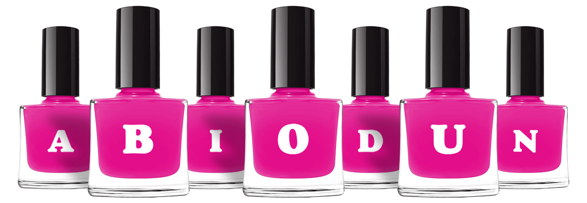 Abiodun nails logo