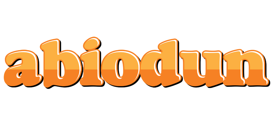 Abiodun orange logo