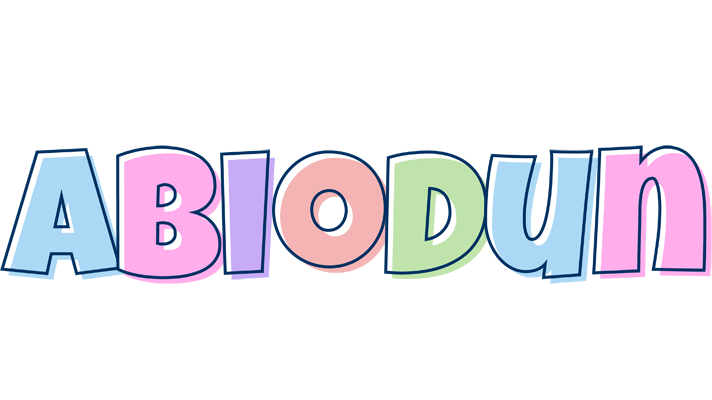 Abiodun pastel logo