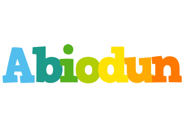 Abiodun rainbows logo