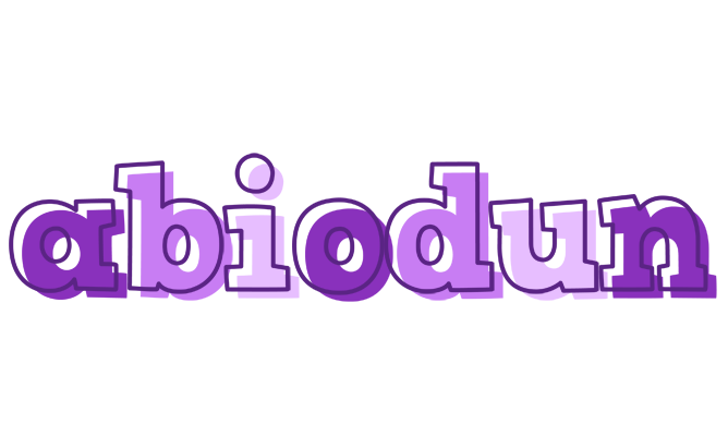 Abiodun sensual logo