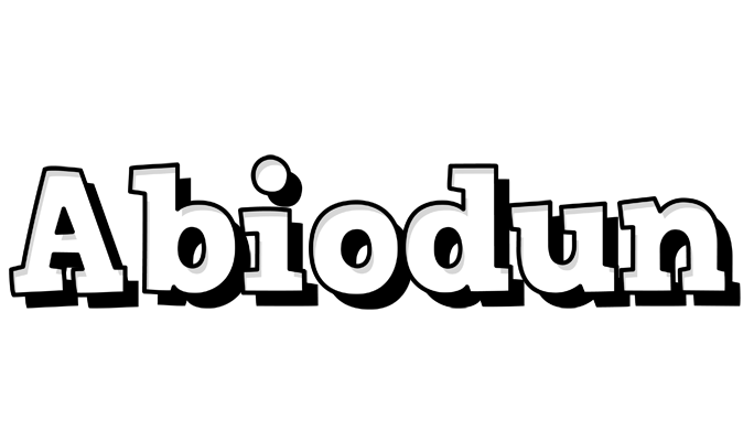 Abiodun snowing logo