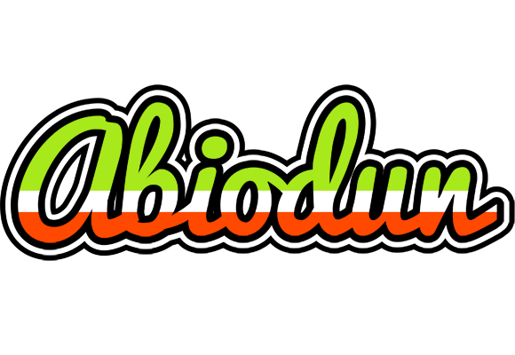 Abiodun superfun logo