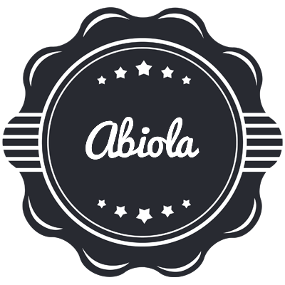 Abiola badge logo