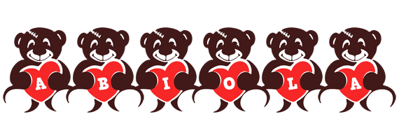 Abiola bear logo