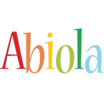 Abiola birthday logo