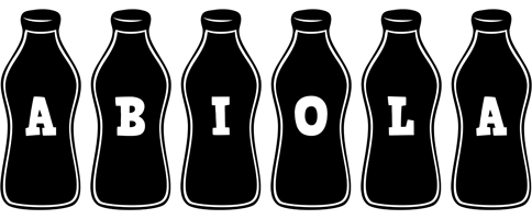 Abiola bottle logo