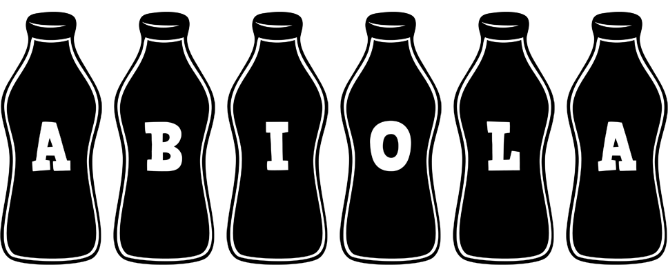 Abiola bottle logo