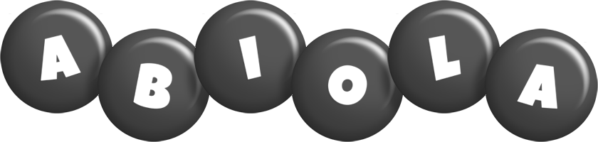 Abiola candy-black logo