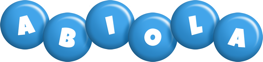 Abiola candy-blue logo