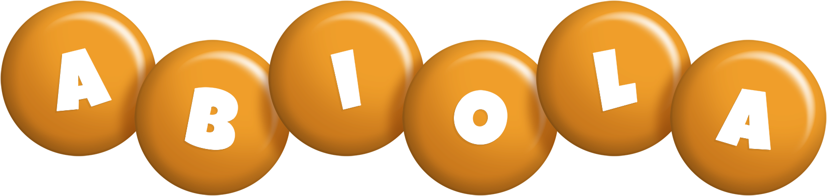 Abiola candy-orange logo