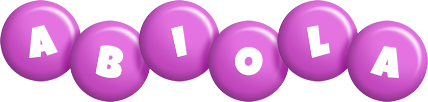 Abiola candy-purple logo