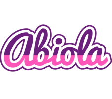 Abiola cheerful logo