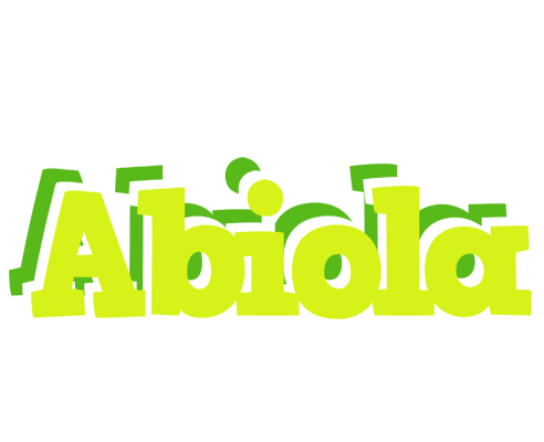 Abiola citrus logo
