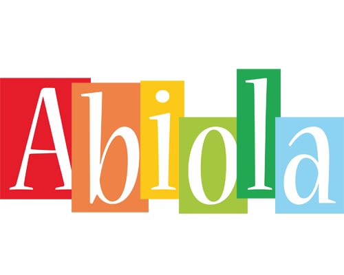 Abiola colors logo
