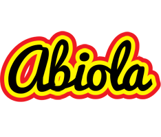 Abiola flaming logo