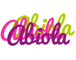 Abiola flowers logo