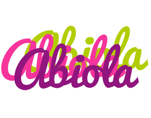 Abiola flowers logo