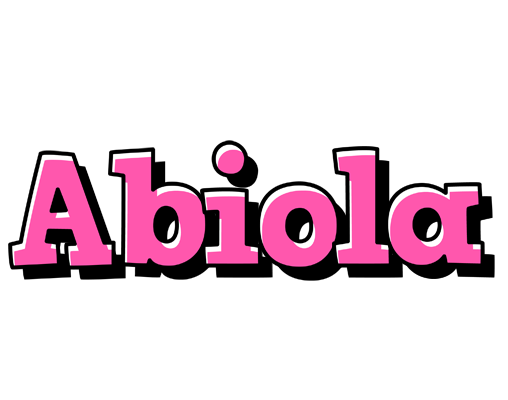 Abiola girlish logo