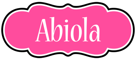 Abiola invitation logo