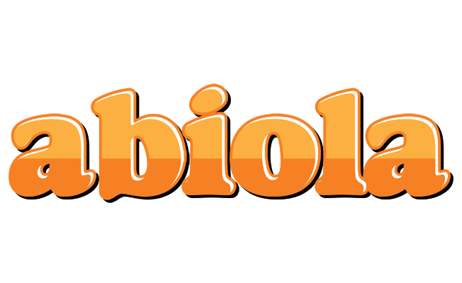 Abiola orange logo