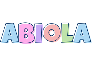Abiola pastel logo