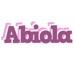 Abiola relaxing logo